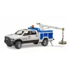 Auto Dodge RAM 2500 Service mit Drehlicht und Hahn BRUDER 02509