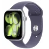 Apple Watch Series 11 GPS + Cellular 42mm Silber Aluminiumgehäuse mit Purple Fog Sportarmband - M/L
