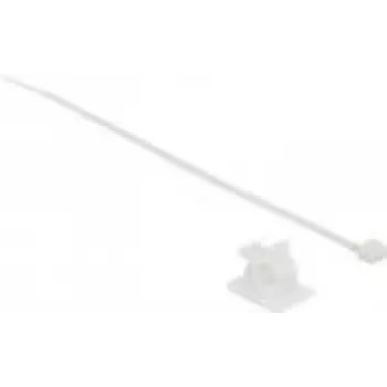 Kabelbinder DeLOCK 18877 Nylon Weiß 10 Stück 25 mm Länge 1,05 cm Durchmesser