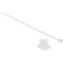 Kabelbinder DeLOCK 18877 Nylon Weiß 10 Stück 25 mm Länge 1,05 cm Durchmesser