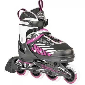 Inline-Skates HUDORA 28136 für Kinder, Mädchen, verstellbare Größe (33–36)