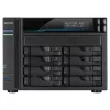 Asustor Lockerstor 10 AS6510T NAS Tower Intel Atom® C3538 8 GB DDR4 0 TB ADM Schwarz