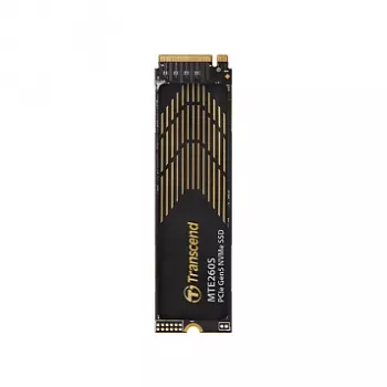 Interne M.2 SSD Transcend MTE260S 1 TB – PCIe 5.0 NVMe, 14.000 MB/s Lesen, 9.800 MB/s Schreiben