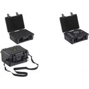 Universeller Schutzkoffer allit DinoPlus Outdoor F 18 — schlagfestes Polypropylen, schwarz