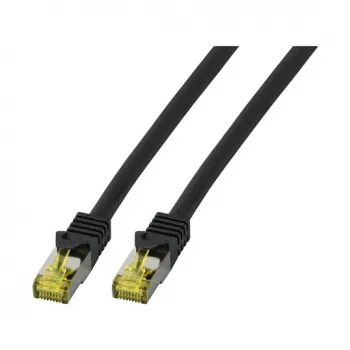 EFB-Elektronik RJ45 Patchkabel Cat.6A S/FTP LSZHCat.7 Rohkabel schwarz 1m Hersteller: EFB Elektronik (MK7001.1B)