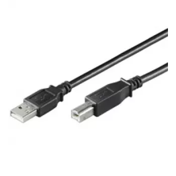 Wentronic Goobay USB 2.0 Hi-Speed Verlängerungskabel, Schwarz, 1,8 m - USB 2.0-Stecker (Typ A) > USB 2.0-Buchse (Typ A) (68903)