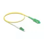 DeLOCK 83234 InfiniBand Glasfaserkabel 0,5m LC SC LC/APC Gelb