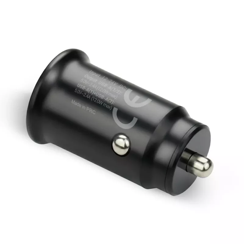 Auto-Ladegerät everActive CC-25 — 2x USB-Anschlüsse, 12W Gesamtleistung, 12V–24V Fahrzeugstrom
