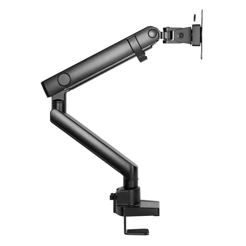 Monitorarm SILVERSTONE SST-ARM13 — einzelner höhenverstellbarer VESA-kompatibler Halter, Silber