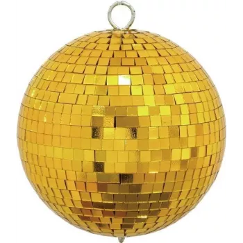 Spiegelkugel EUROLITE 15 cm gold — Disco-Spiegelkugel für Lichteffekte