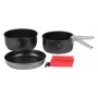 Camping-Kochset Trangia Tundra I Leichtgewicht Kompakt — Kocher, 20 cm Bratpfanne, 1,75 L Topf, 1,5 L Kochtopf, 489 g