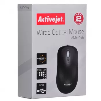 Activejet AMY-146 Maus kabelgebunden optisch USB