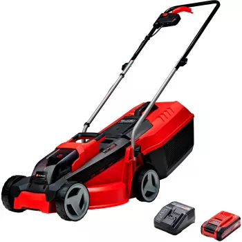 Rasenmäher mit Schubbetrieb EINHELL GE-CM 18/30 Li — 18V, 3,0Ah, 30 cm Schnittbreite, 25 L Fangkorb