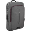 Rucksack YENKEE YBB 1522GY — multifunktionaler Laptop-Rucksack für 15,6 Zoll | Nylon, 12 l, Grau/Rot