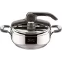 Lagostina 8900524576 Edelstahl-Kochgeschirr 22 cm für 2 Personen
