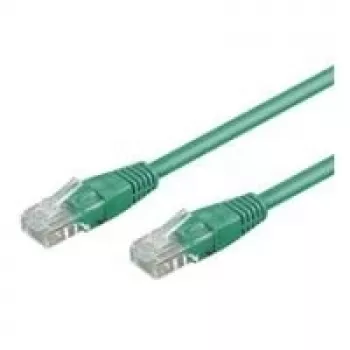 Wentronic Goobay CAT 5e Patchkabel, U/UTP, Grün, 20 m - CCA Kupfer-Mix (68363)