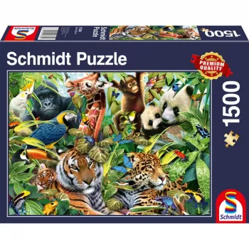 Puzzle Schmidt Spiele 57385 – 1500 Teile, Tiere, Breite 846 mm