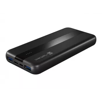 NATEC TREVI SLIM Q V2 Lithium Polymer (LiPo) 10000 mAh Schwarz