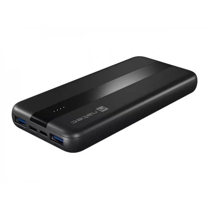 NATEC TREVI SLIM Q V2 Lithium Polymer (LiPo) 10000 mAh Schwarz