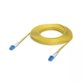Ubiquiti UACC-OFC-S2-LULU-15M - optisches Patchkabel LCupc/LCupc, Duplex, Singlemode 9/125, 15m