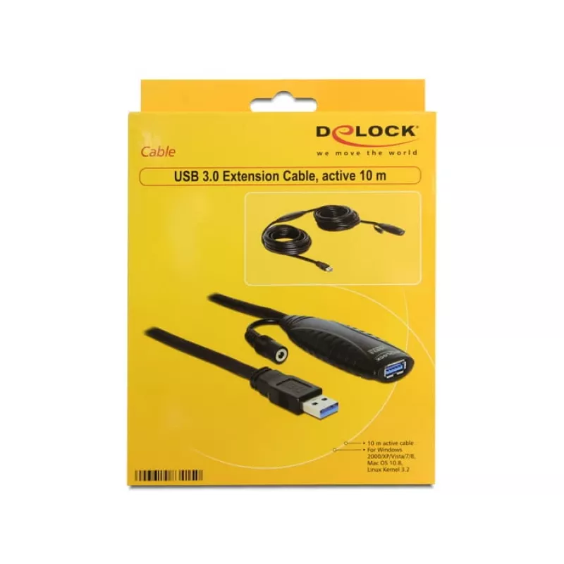 USB-Kabel DeLOCK USB3.0-A - USB3.0-A 10m