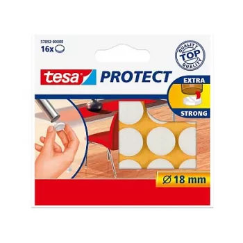 Möbel-Bodenschoner Tesa 57892-00000-01 16 Stück Rund