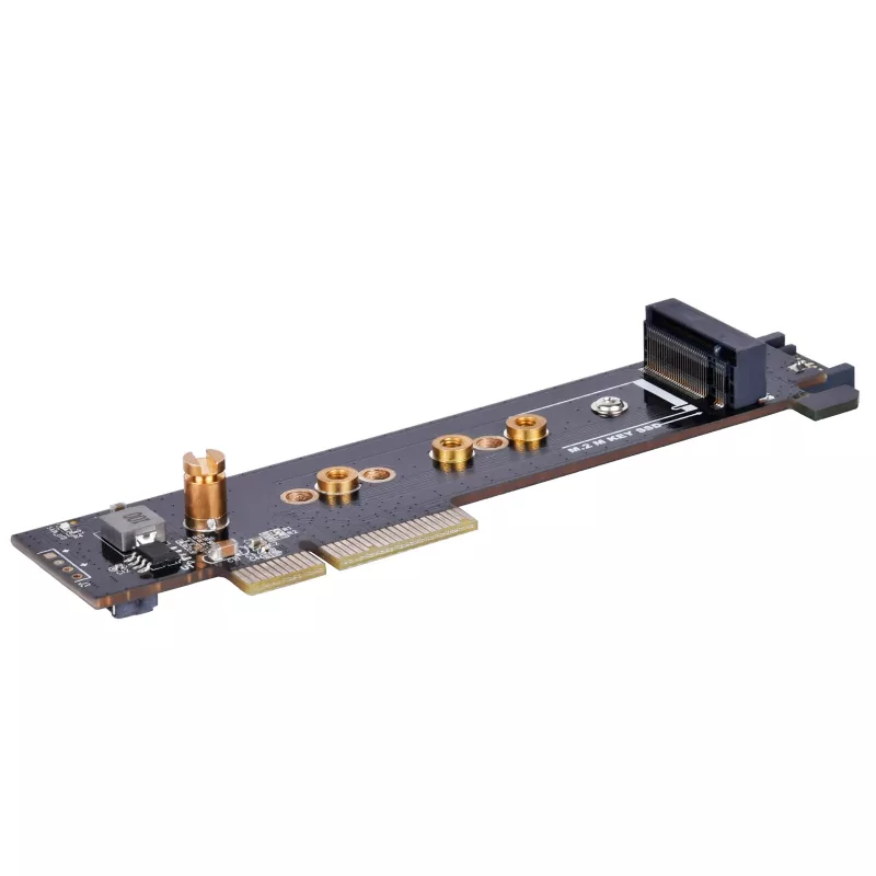Silverstone SST-ECM28 M.2/SATA-Adapterkarte, PCIe 4.0, 1x M-Key, 1x SATA