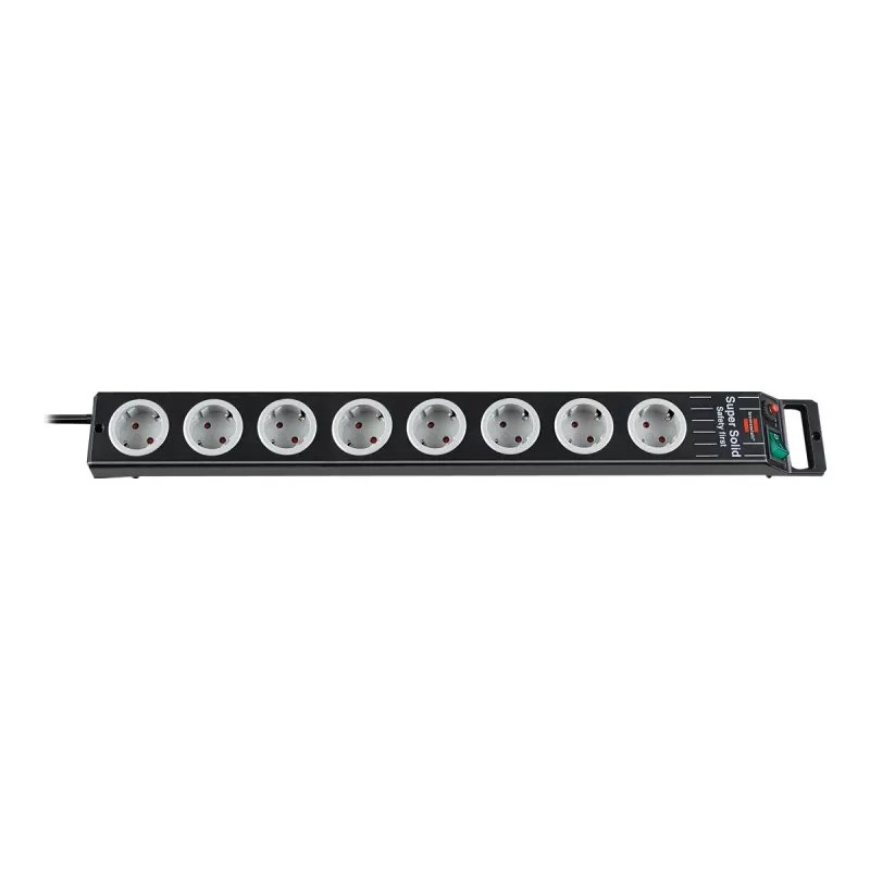 Power Extension Brennenstuhl 1153380118 2,5 m 8 AC-Steckdosen Schwarz Grau