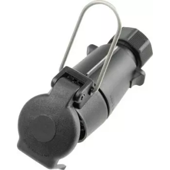 7‑poliger Anhängerstecker AS Schwabe 60463 mit offenen Kabelenden, 7‑poliger elektrischer Steckverbinder