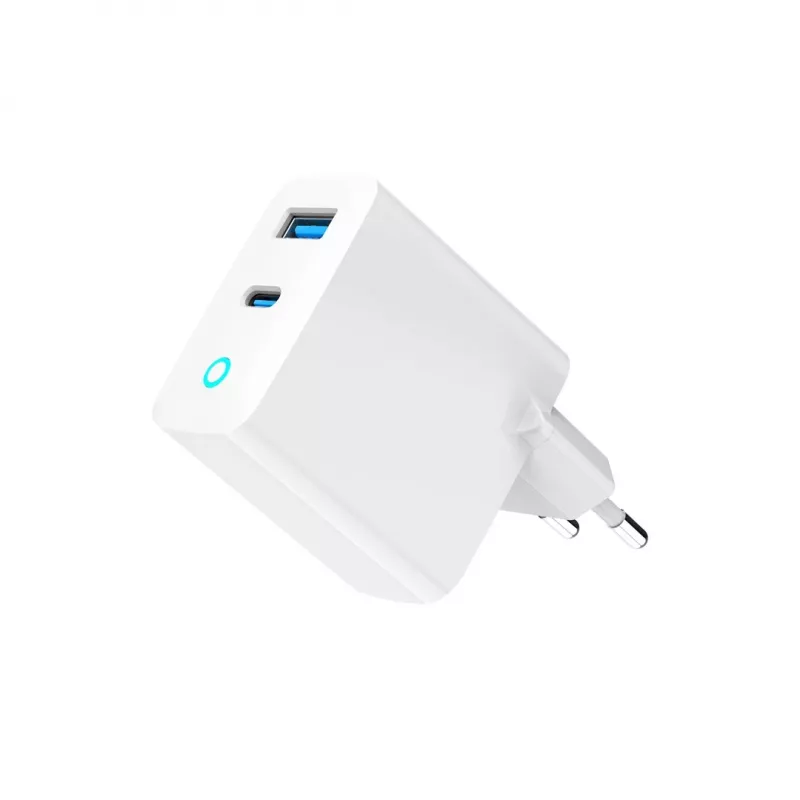 Gembird TA-UC-PDQC65L-W-01 Ladegerät für Mobilgeräte Universal Weiß AC Schnellladen Indoor