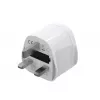 Netzadapter GEMBIRD A-AC-UKMINTF – UK-Typ-G-Stecker auf IEC-C13-Eingang, 15 A