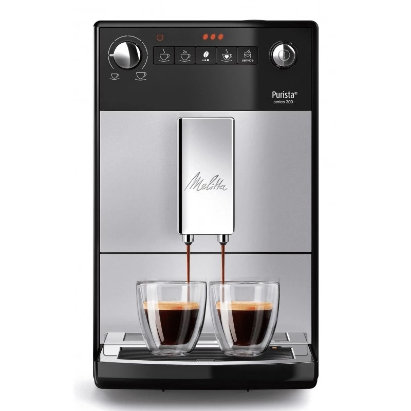 Melitta Purista Series 300 F23/0-101 Bean to Cup Coffee Machine - Silber