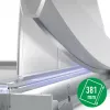 Leitz Präzisions-Büropapierschneider A4+, 15 Blatt, Manuelle Klemmung, Edelstahl, A4 Maxi, 80 g/m², Glas