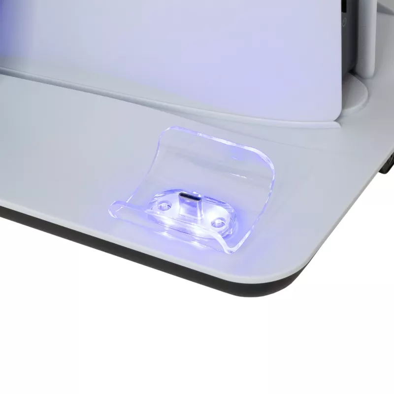 Kühlpad White Shark Guard-2 für PS5 mit integrierter Ladestation (Modell PS5-05102V2)