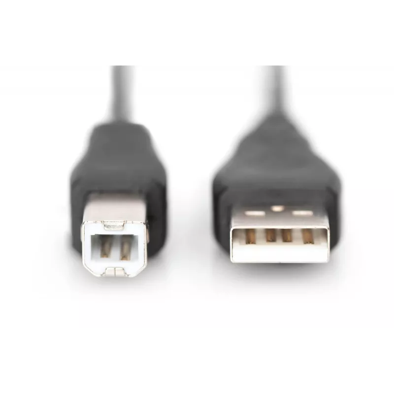 Assmann USB-Verbindungskabel. Typ A - B M/M. 1,8 m. USB 2.0 geeignet. UL. bl (AK-300102-018-S)