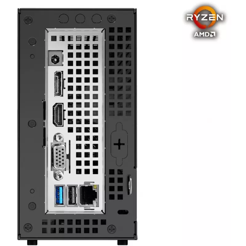 Mini-PC ASRock DeskMini X300 AMD X300 Sockel AM4 64 GB HDD SSD