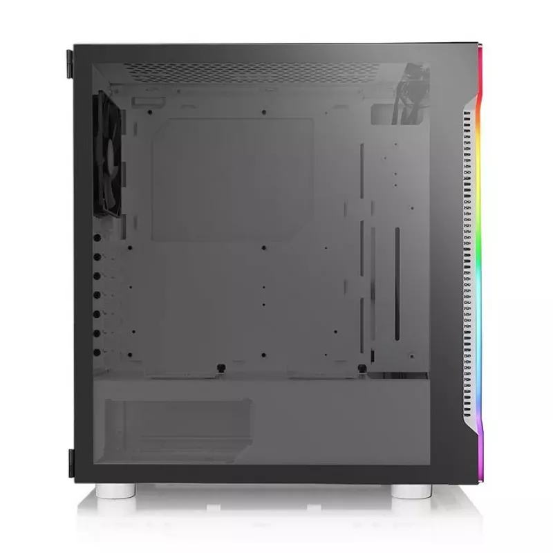 PC-Gehäuse Thermaltake H200 TG Snow RGB Midi Tower Weiß
