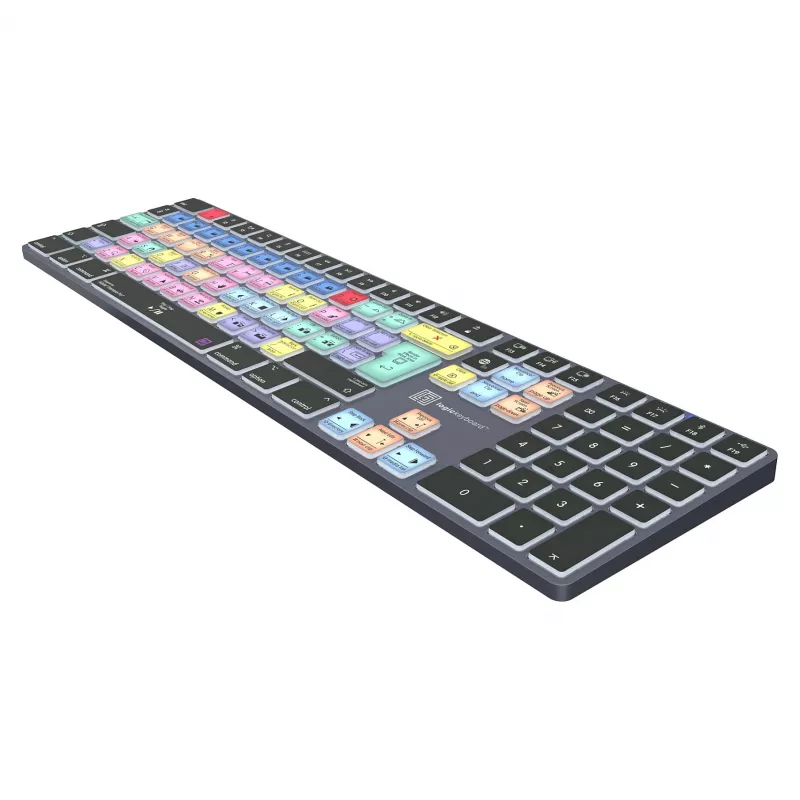 LogicKeyboard Titan DE Mac-Tastatur für Adobe Premiere Pro CC — deutsches Layout