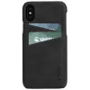 Cover Krusell Sunne 2 Card Cover iPhone XS Max Schwarz