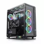 PC-Gehäuse Thermaltake Core P6 Tempered Glass Midi Tower Schwarz
