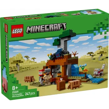 LEGO MINECRAFT 21269 Das Gürteltier-Minen-Expedition