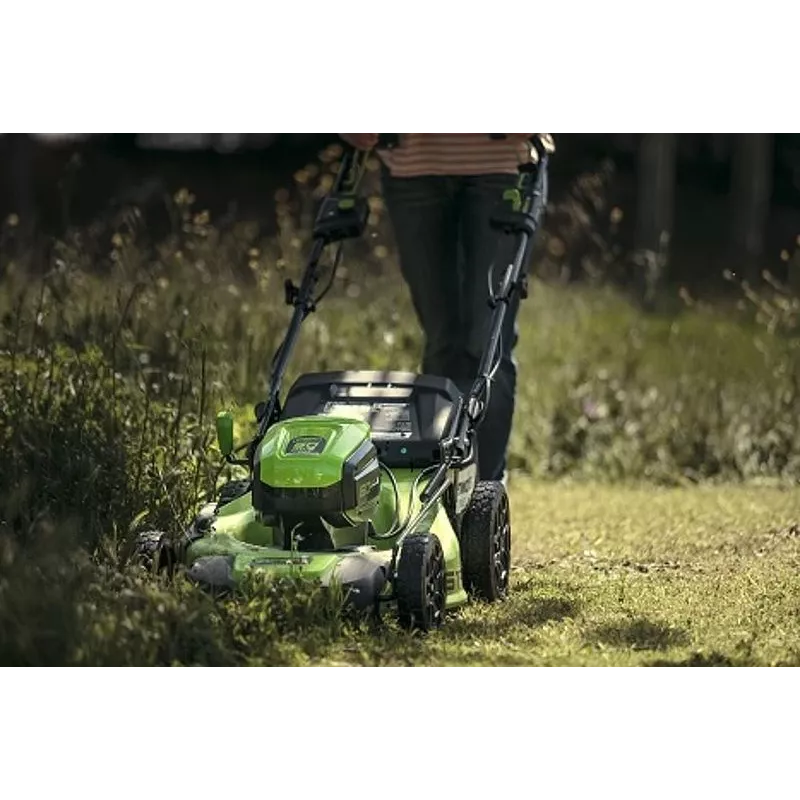 Schieberasenmäher Greenworks GD60LM51SP