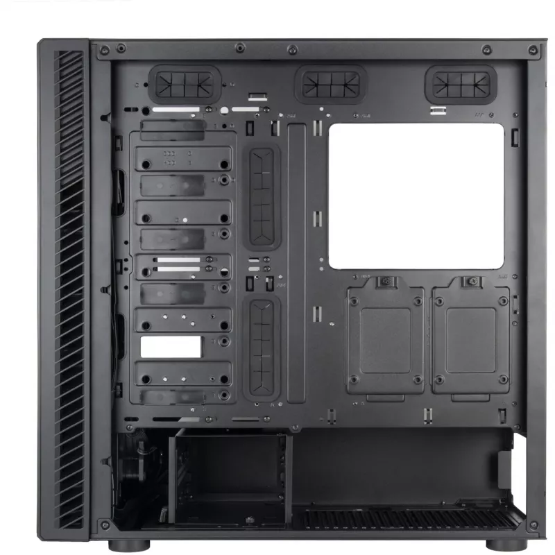 “Silverstone SETA Q1” Midi Tower Gehäuse, blau