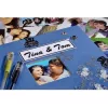 Hama Fine Art Fotoalbum Blau 100 Blätter 10 x 15