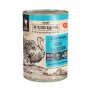 WIEJSKA ZAGRODA Truthahn mit Lachs - Nassfutter für Katzen - 400g