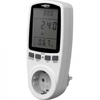 Energiekostenmessgerät ANSMANN APM2 120-0007 mit LCD-Anzeige