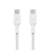 Belkin BOOST CHARGE - USB-Kabel - 24-polig USB-C (M) zu 24-polig USB-C (M) - USB 2.0 - 2 m - Weiß