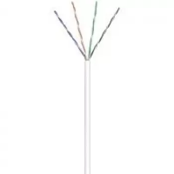 Wentronic CAT 6 U/UTP 100m - Cat6 - U/UTP (UTP) - Weiß - Polyvinylchlorid (PVC) - 24/7 (94964)