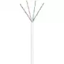 Wentronic CAT 6 U/UTP 100m - Cat6 - U/UTP (UTP) - Weiß - Polyvinylchlorid (PVC) - 24/7 (94964)