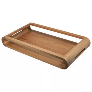 Serviertablett artelegno VASDG doppelseitig Buche 27 x 49 cm
